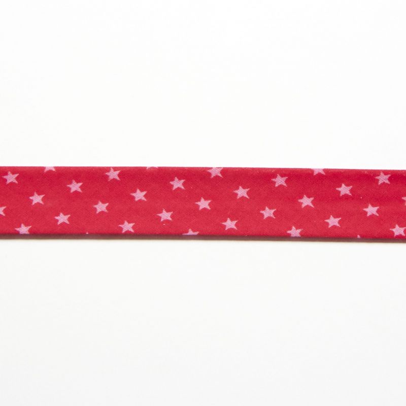 Biais Mix & Match étoile rouge