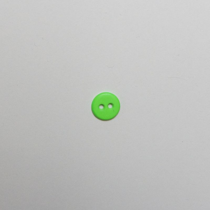 Bouton vert fluo