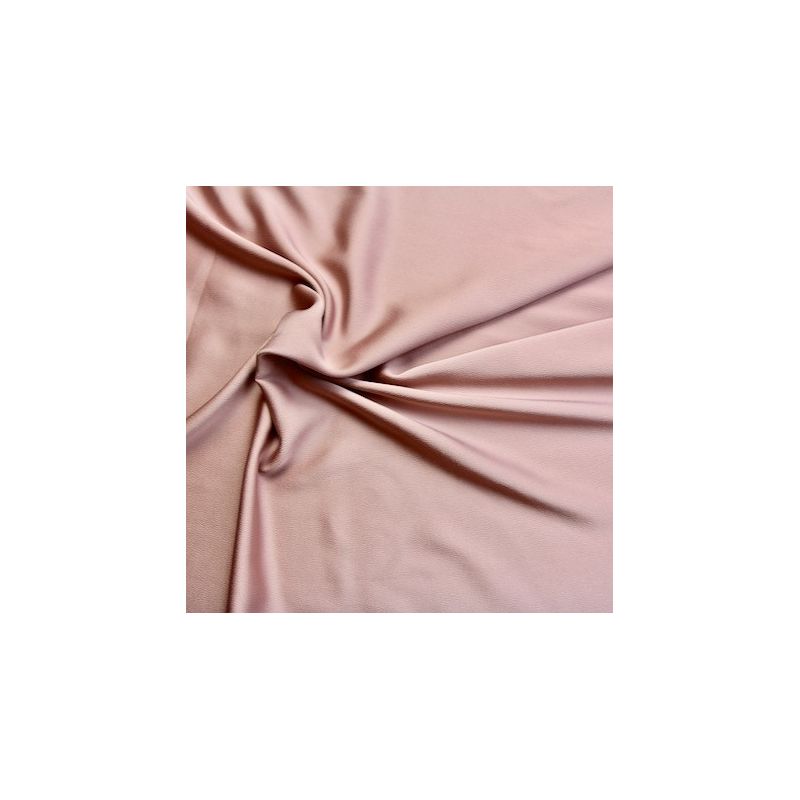 Satin bulles vieux rose