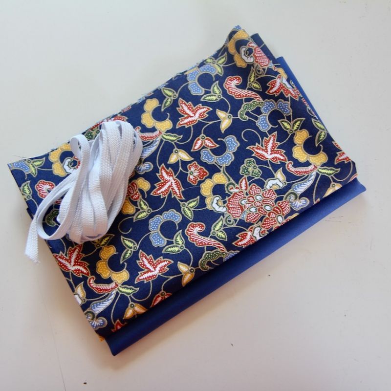 Kit 5 masques ergonomiques Indo bleu