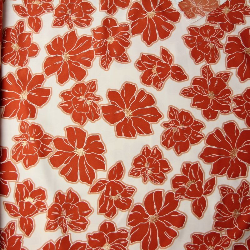 Pearl Peach Flora pêche rouille