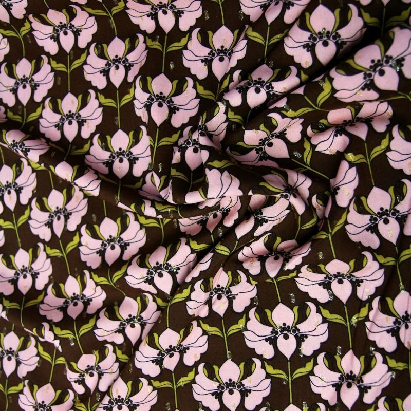 Viscose Bloom brune