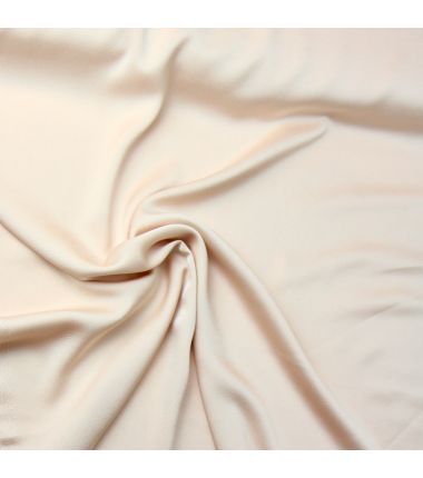 Satin Poly bubble rose nude
