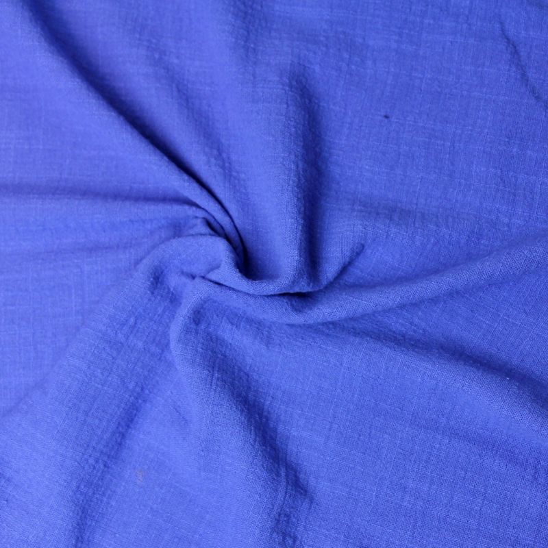 Coton léger bleu roi