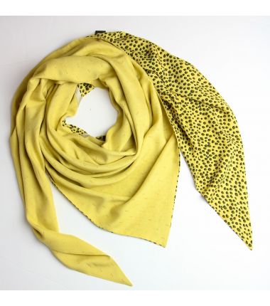 Foulard cousu soleil