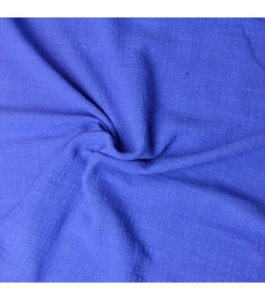 Kit foulard long uni bleu roi