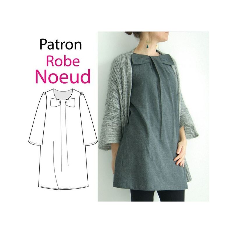 Patron Robe Noeud 38