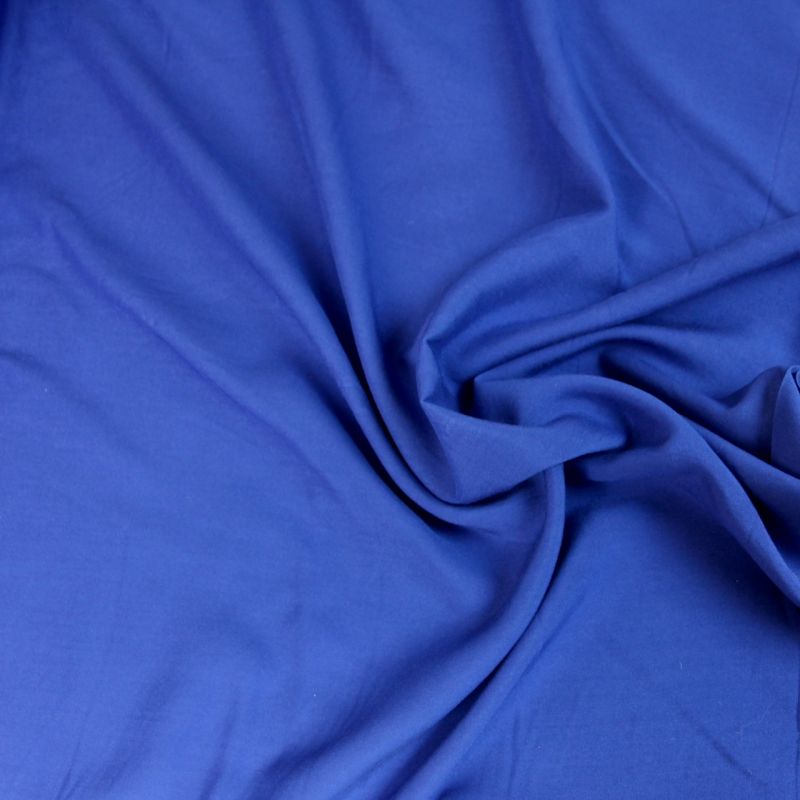 Viscose bleu roi