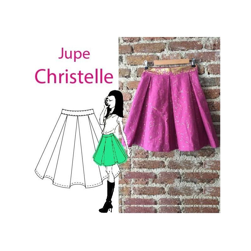 Patron jupe Christelle 38