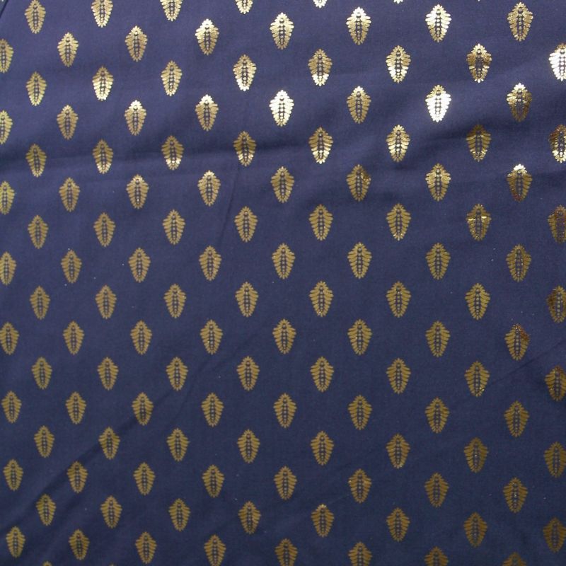 Viscose marine feuilles or