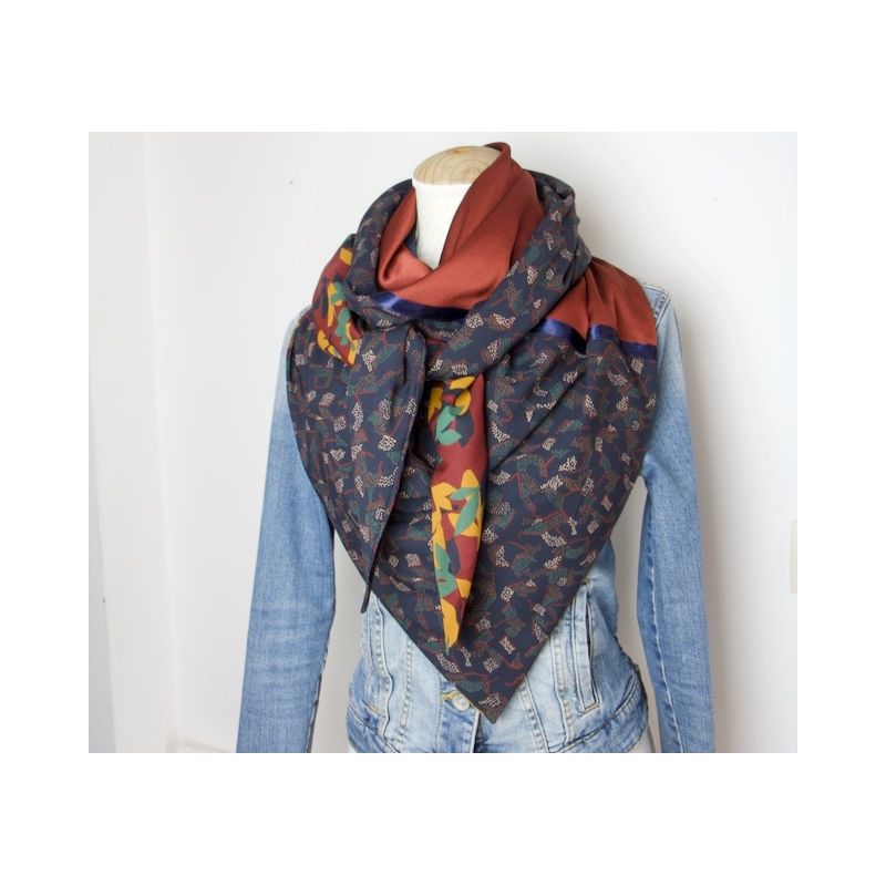 Foulard triangle cousu Johanna