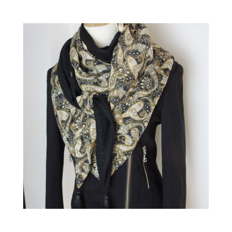 Kit foulard triangle Saada