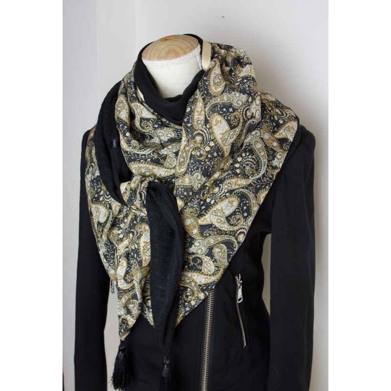 Kit foulard triangle Saada