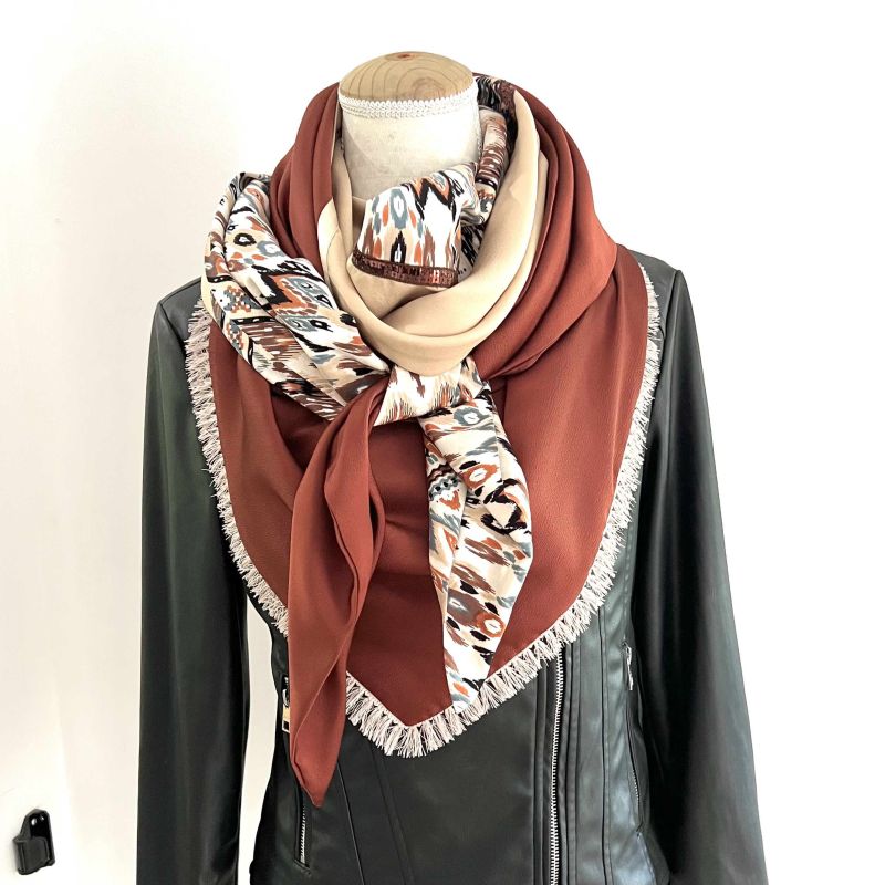 Kit foulard triangle Beth