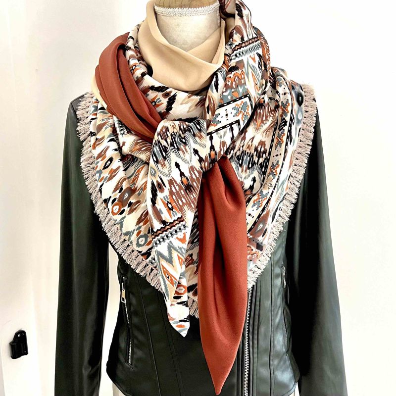 Kit foulard triangle Beth