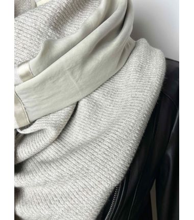 Kit foulard triangle trio beige